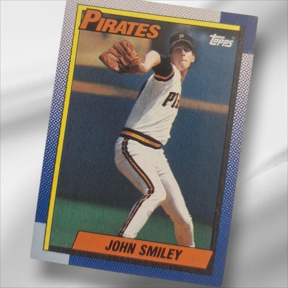 Topps Pittsburgh Pirates Baseball Card John Smiley